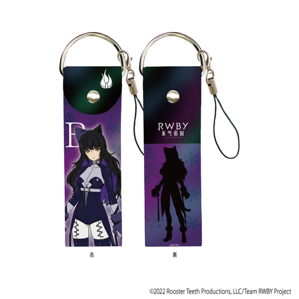 『RWBY 氷雪帝国』ビッグレザーストラップ 03/ブレイク・ベラドンナ・ルシードドリーム